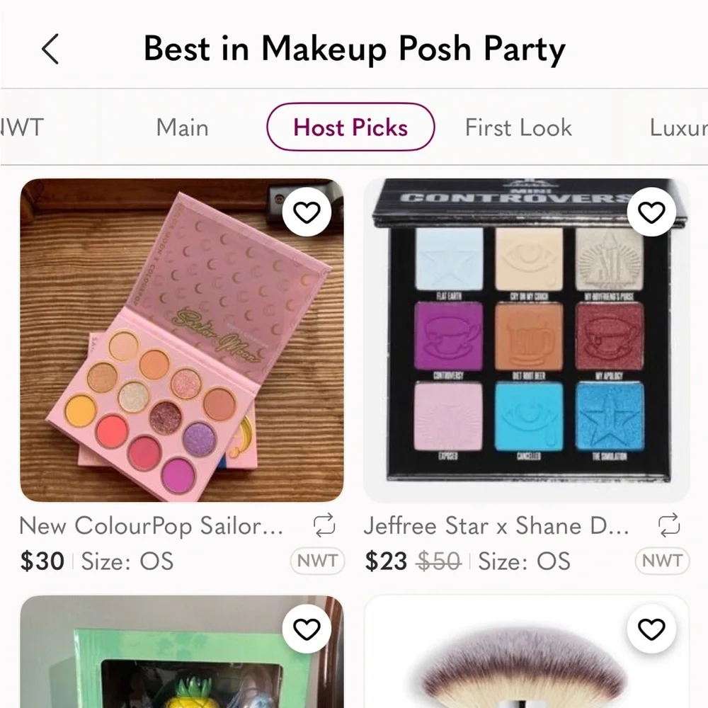 🎉HP🎉New ColourPop Sailor Moon Eyeshadow Palette